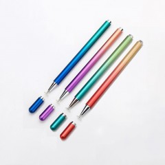 Stylet capacitif à écran tactile avec tête de stylo remplaçable intégrée
