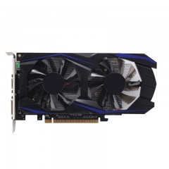 Carte graphique pour PC de bureau 4GB Double ventilateur à température contrôlée