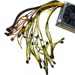 Julongfengbao Unité d'alimentation d'énergie 1600W carte graphique multicanal