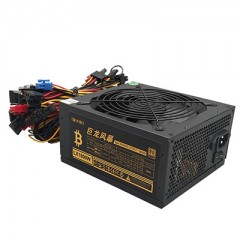 Julongfengbao Unité d'alimentation d'énergie 1600W carte graphique multicanal
