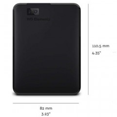 WD Elements disque dur mobile USB 3.0 haute vitesse 2,5 pouces