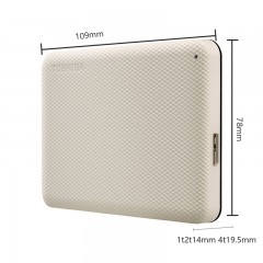 Disque dur mobile haute vitesse Toshiba 2,5 pouces USB 3.0