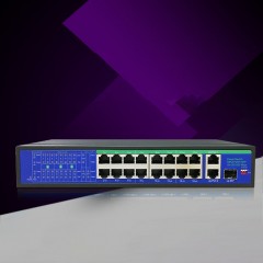 WEISJ Commutateur réseau 16+2 voies 24V
