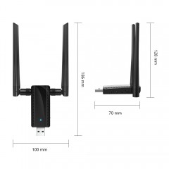 Extendeur sans fil USB double antenne 300M