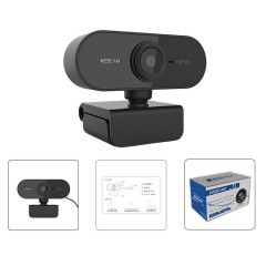 Web cam HD 1080p Microphone intégré USB sans pilote