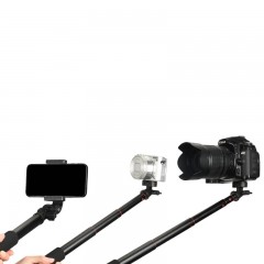 Perche à Selfie légère et réglable et entensible en alliage d'aluminium