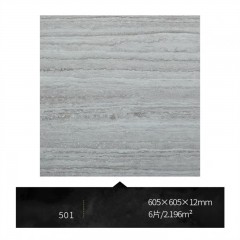 Dalle de sol en bois stratifié imitation marbre pour l'application commerciale