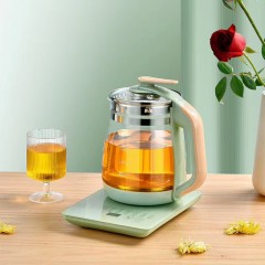 Bouilloire électrique avec conservateur de chaleur et verre épaissi