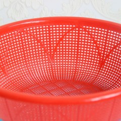 Passeoire  ronde en plastique  pour lavage des aliments