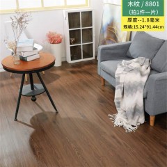 Rêvetement de sol autocollant PVC imitation motif de bois classe E1