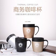 Tasse à café en acier inoxydable 304 double isolation