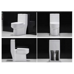 Toilettes à siphon super tourbillonnant
