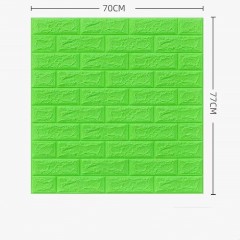 Papier adhésif pour les murs en 3 respectueux de l'environnement 4MM