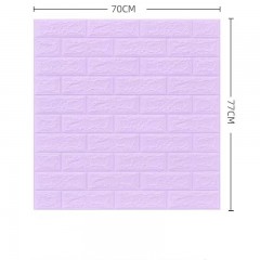 Papier adhésif pour les murs en 3 respectueux de l'environnement 4MM