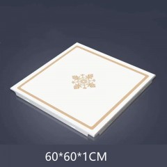 Panneau encastré alliage aluminium-magnésium pour le plafond Protection de l'environnement