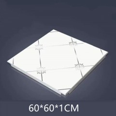 Panneau encastré alliage aluminium-magnésium pour le plafond Protection de l'environnement