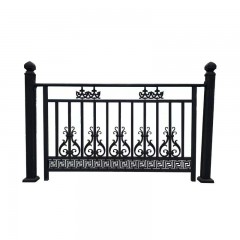Garde-corps en alliage d'aluminium pour balcon jardin