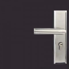 Serrure de porte en acier inoxydable intérieur silencieux