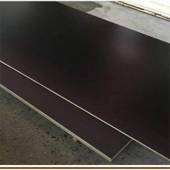 Panneau de mélamine noir sans laquage