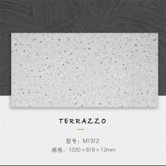 Plancher de sol stratifié imitation terrazzo commercial classe E1