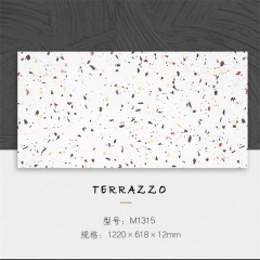 Plancher de sol stratifié imitation terrazzo commercial classe E1