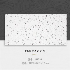 Plancher de sol stratifié imitation terrazzo commercial classe E1
