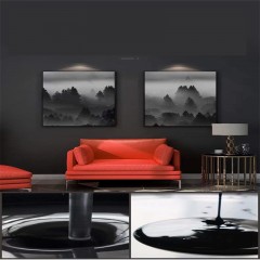 Peinture noire éblouissante pour l'intérieure à base d'eau