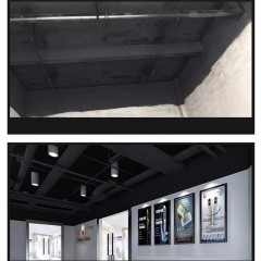 Peinture noire éblouissante pour l'intérieure à base d'eau