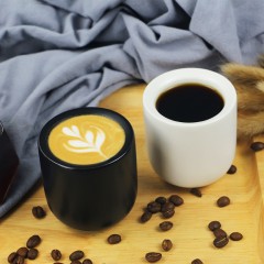Tasse à café en céramique épaissie paire de tasses