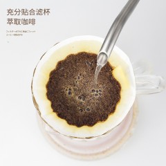 Filtre à café en papier en forme de V Pâte de bois