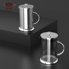 Cafetière à piston presse franacais en verre