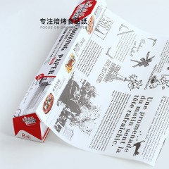 Papier absorbant l'huile Papier peint à la main de qualité alimentaire
