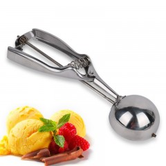 Cuillère à crème glacée cuillère à boule pour des fruits en acier inoxydable