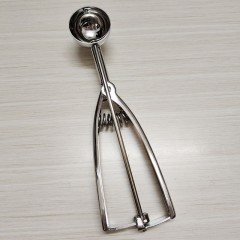 Cuillère à crème glacée cuillère à boule pour des fruits en acier inoxydable