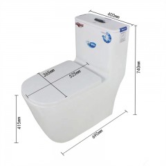 Toilette WC en céramique