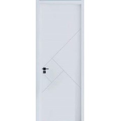 Portes d'intérieur peintes en blanc