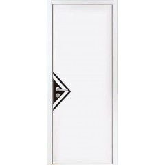 Portes d'intérieur peintes en blanc