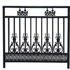 Garde-corps en alliage d'aluminium pour balcon jardin
