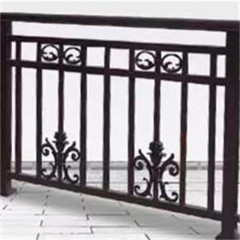 Garde-corps en alliage d'aluminium pour balcon jardin