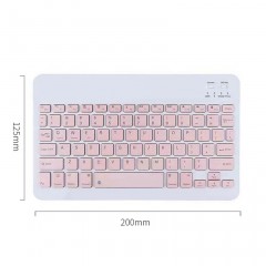 Clavier Bluetooth sans fil mini touches silencieuses