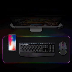 ODM Tapis de souris lumineux RGB chargeur sans fil intégré