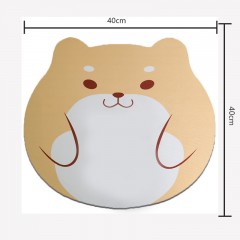 Tapis de souris de dessin animé imprimé en caoutchouc