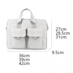 Sac à main pour ordinateur portable polyester résistant à l'usure et imperméable