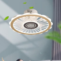 Ventilateur de plafond à LED réglable par télécommande
