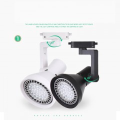 Projecteur LED 25W/35W/40W/45W trois couleurs de lumière