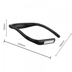 Lampe LED de lecture Eclaire à 3 degrés batterie rechargeable 1800mAH autonomie de 10h