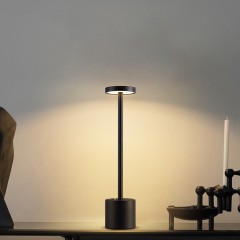 Lampe de table LED gradation à trois rapports rechargeable