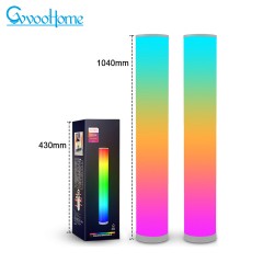 Lampadaire LED Bluetooth Lumière RGB