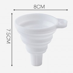 Entonnoir en silicone rétractable et pliable calibre 8cm