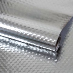 Papier d'aluminium autocollant en PVC résistant à l'huile, à l'eau et à haute température